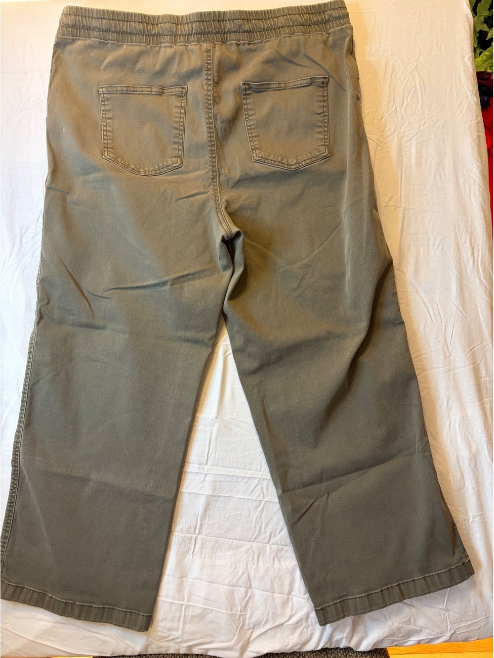 Maurices Women's Olive Green Wide Leg Pants XL Short